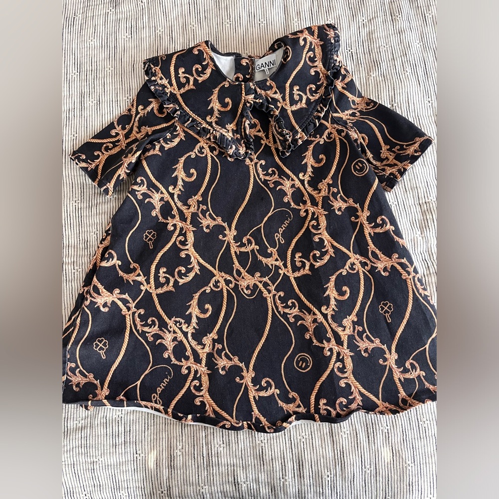 Ganni Denim Mini Dress
